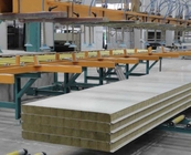 Linia paneli warstwowych Pu o dużej pojemności Maksymalna szerokość panelu 1000 mm i maksymalna grubość panelu 150 mm